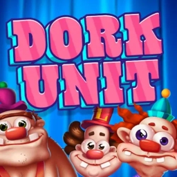 dork unit in pink letters with 3 dork in the bottom