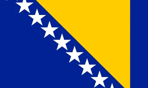 bosnia & herzegovina flag